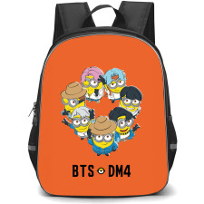 BTS Backpack School Bag StudentPack - BTS X DM4 Poster