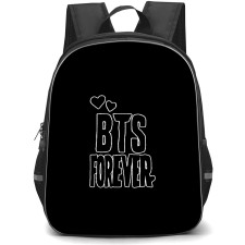 BTS Backpack School Bag StudentPack - BTS X Uban Sophistication BTS Forever Sticker