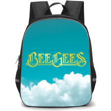 Bee Gees Backpack School Bag StudentPack - Series Wordmark Cloud Poster