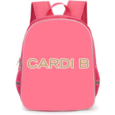Cardi B Backpack School Bag StudentPack - Cardi B Official Logo Sticker