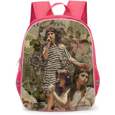 Clairo Backpack School Bag StudentPack - Clairo Charm Performs Collage Poster