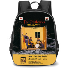 The Cranberries Backpack School Bag StudentPack - The Cranberries Free To Decide Concert Poster