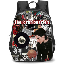 The Cranberries Backpack School Bag StudentPack - The Cranberries Official Logo Collage Poster