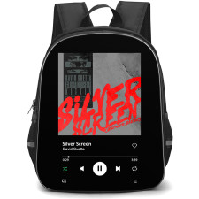 David Guetta Backpack School Bag StudentPack - David Guetta Silver Screen Album Spotify Library Poster