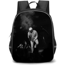 Daddy Yankee Backpack StudentPack - Daddy Yankee Perform Grayscale Poster