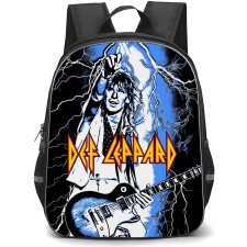 Def Leppard Backpack School Bag StudentPack - Def Leppard Comic Art Poster