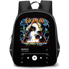 Def Leppard Backpack School Bag StudentPack - Def Leppard Hysteria Album Cover