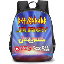 Def Leppard Backpack School Bag StudentPack - Def Leppard Summer Stadium Tour Poster