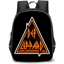 Def Leppard Backpack School Bag StudentPack - Def Leppard Triangle Logo
