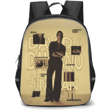 Damiano David Backpack School Bag StudentPack - Damiano David 1970s Inspired Menswear Photoshot Poster