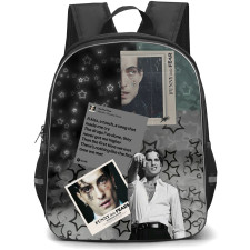 Damiano David Backpack School Bag StudentPack - Damiano David Album Funny Little Fears Collage Poster