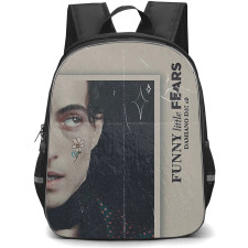 Damiano David Backpack School Bag StudentPack - Damiano David Funny Little Fears Album Artwork Poster