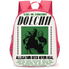 Doechii Backpack School Bag StudentPack - Doechii Alligator Bites Never Heal Concert Poster