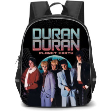 Duran Duran Backpack School Bag StudentPack - Planet Earth Fierce Portrait Poster