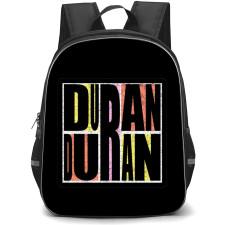 Duran Duran Backpack School Bag StudentPack - Typography Logo Sticker