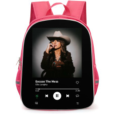 Ella Langley Backpack School Bag StudentPack - Ella Langley Excuse The Mess Album Cover