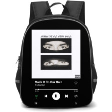 EsDeeKid Backpack School Bag StudentPack - EsDeeKid Made It On Our Own Collage