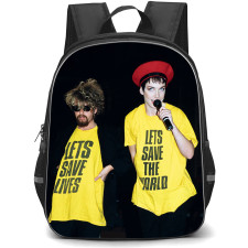 Eurythmics Backpack School Bag StudentPack - Eurythmics Annie Lennox And Dave Stewart Charity Concert Poster