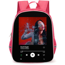 Felicia Eriksson Backpack School Bag StudentPack - Felicia Eriksson Hard Single Album Spotify Library Poster
