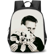 Franz Ferdinand Backpack School Bag StudentPack - Hiding Portrait Grayscale