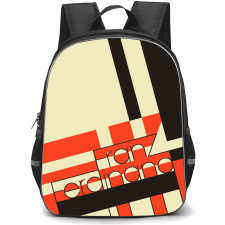 Franz Ferdinand Backpack School Bag StudentPack - Stripe Abstract Wordmark Poster