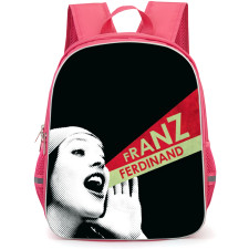 Franz Ferdinand Backpack School Bag StudentPack - Woman Shouting Retro Poster