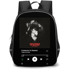 Glass Animals Backpack School Bag StudentPack - Glass Animals Creatures In Heaven Album Cover Spotify Library Poster