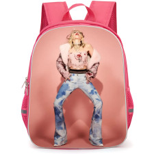 Gwen Stefani Backpack School Bag StudentPack - Gwen Stefani Paper Magazine Wearing Floral Jeans