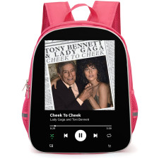 Lady Gaga Backpack School Bag StudentPack - Lady Gaga X Toni Bennett Cheek To Cheek Album Cover