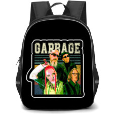 Garbage Backpack School Bag StudentPack - Band Retro Fierce Sticker