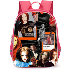 Garbage Backpack School Bag StudentPack - Pantone Band Collage Poster