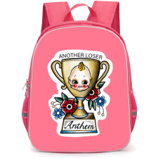 Good Charlotte Backpack School Bag StudentPack - Good Charlotte Another Loser Anthem Sticker Art
