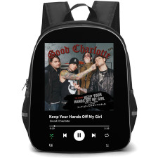 Good Charlotte Backpack School Bag StudentPack - Good Charlotte Keep Your Hands Off My Girl Album Cover