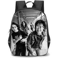 Geese Backpack School Bag StudentPack - Geese Rolling Stone Session Grayscale Poster