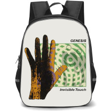 Genesis Backpack School Bag StudentPack - Genesis Invisible Touch Album Cover