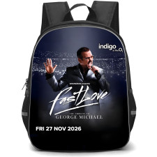George Michael Backpack School Bag StudentPack - George Michael Fast Love Concert Poster