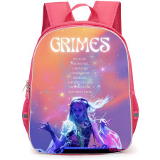 Grimes Backpack School Bag StudentPack - Grimes My Heart, I Never Feel