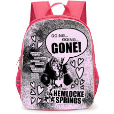 Hemlocke Springs Backpack School Bag StudentPack - Hemlocke Springs Going Going Gone Promotional Poster