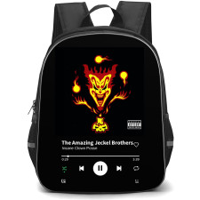 Insane Clown Posse Backpack School Bag StudentPack - Insane Clown Posse The Amazing Jeckel Brothers Red Yellow Album Cover