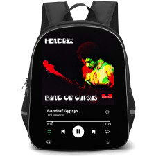 Jim Hendrix Backpack School Bag StudentPack - Jim Hendrix Band Of Gypsys Album Cover