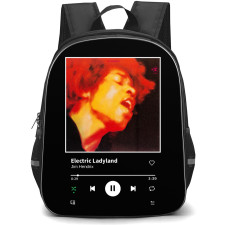 Jim Hendrix Backpack School Bag StudentPack - Jim Hendrix Electric Ladyland Album Cover