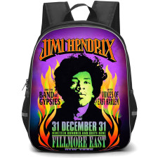 Jim Hendrix Backpack School Bag StudentPack - Jim Hendrix Fillmore East Poster