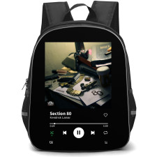 Kendrick Lamar Backpack School Bag StudentPack - Kendrick Lamar Section 80 Album Cover