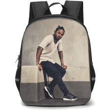Kendrick Lamar Backpack School Bag StudentPack - Kendrick Lamar Side Portrait Sitting