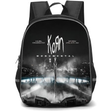 Korn Backpack School Bag StudentPack - Korn Monumental Concert Poster
