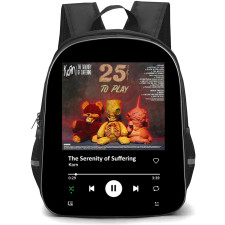 Korn Backpack School Bag StudentPack - Korn Serenity Of Suffering Album Back Cover