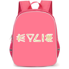 Kylie Minogue Backpack School Bag StudentPack - Kylie Minogue Gold Logo