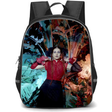 Lene Lovich Backpack School Bag StudentPack - Lene Lovich Holding Hair Pose