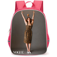 Laufey Backpack School Bag StudentPack - Laufey Vogue Magazine Acorn Necklace Editorial Poster