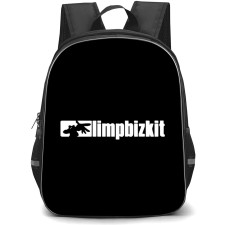 Limp Bizkit Backpack School Bag StudentPack - Band MLB Wordmark Logo